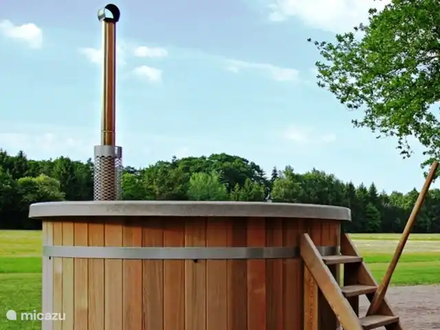 La vue sur la terre | Pays-Bas, Overijssel, Losser - maison de vacances Bain à remous privé.