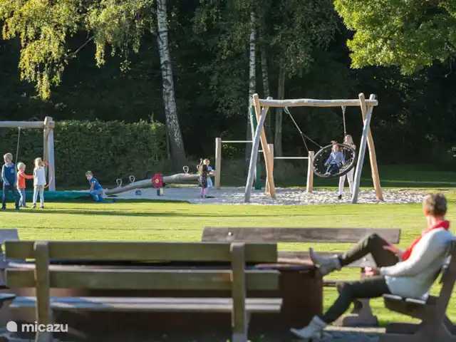 La vue sur la terre | Pays-Bas, Overijssel, Losser - maison de vacances Propre aire de jeux