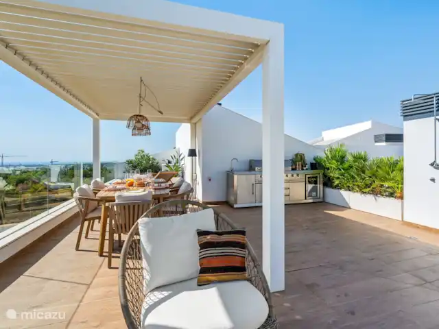 Mandarino penthouse las colinas golf en España, Costa Blanca, Orihuela Costa - apartamento Terraza