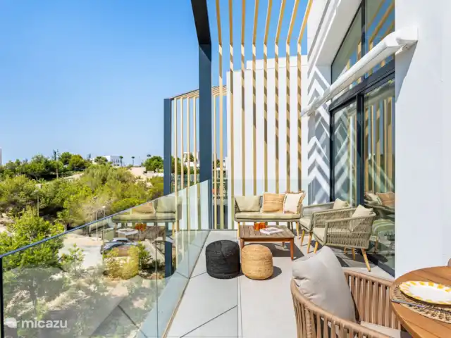 Mandarino penthouse las colinas golf en España, Costa Blanca, Orihuela Costa - apartamento Terraza fuera de la sala de estar