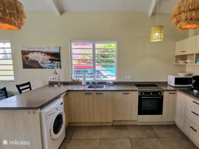 East Hill 23, con piscina privada en Curazao, Curazao Centro, Bottelier - casa vacacional Cocina