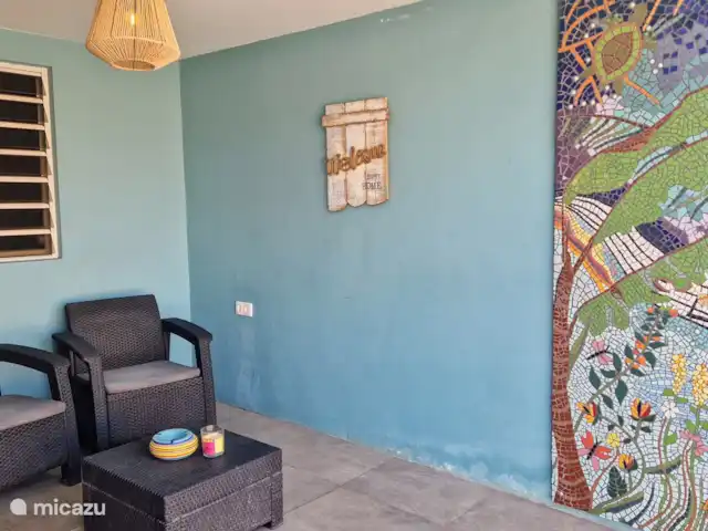 East Hill 23, con piscina privada en Curazao, Curazao Centro, Bottelier - casa vacacional Asiento delantero cubierto