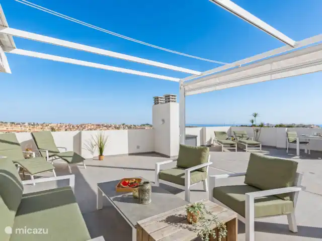 Location de Vacances Espagne, Costa Blanca, Orihuela Costa, appartement - Appartement moderne 4p + terrasse sur le toit Location de Vacances Espagne, Costa Blanca, Orihuela Costa, appartement - Appartement moderne 4p + terrasse sur le toit