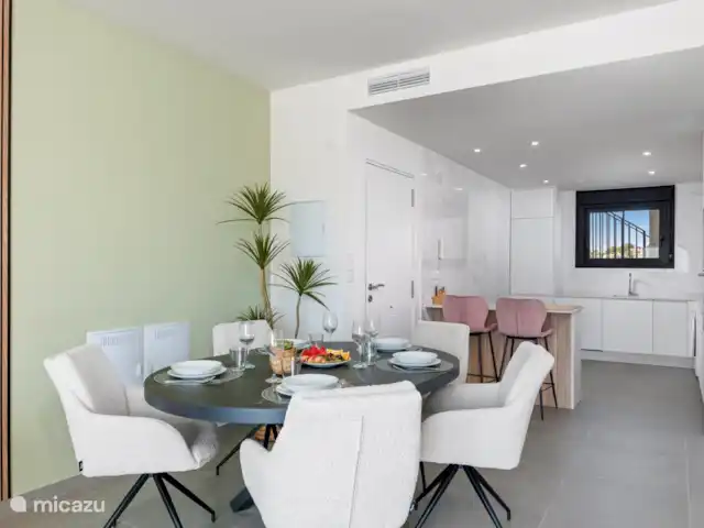 Location de Vacances Espagne, Costa Blanca, Orihuela Costa, appartement - Appartement moderne 4p + terrasse sur le toit Salon