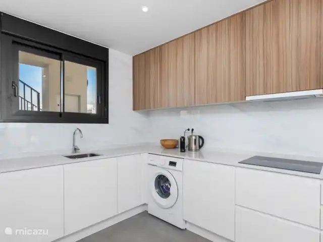 Location de Vacances Espagne, Costa Blanca, Orihuela Costa, appartement - Appartement moderne 4p + terrasse sur le toit Cuisine