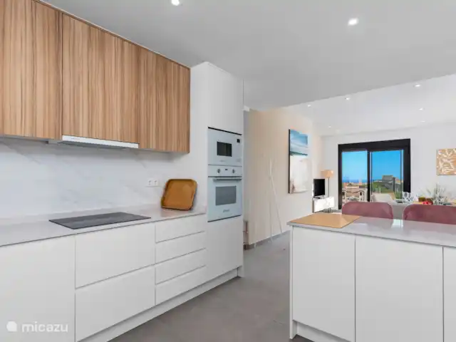 Location de Vacances Espagne, Costa Blanca, Orihuela Costa, appartement - Appartement moderne 4p + terrasse sur le toit Cuisine