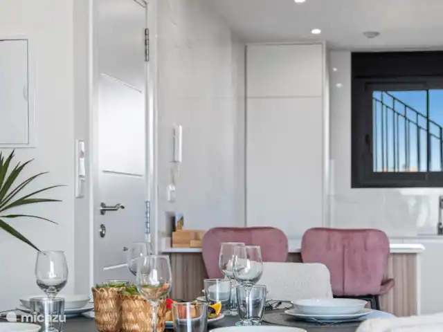 Location de Vacances Espagne, Costa Blanca, Orihuela Costa, appartement - Appartement moderne 4p + terrasse sur le toit Salon