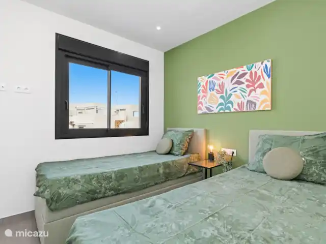 Location de Vacances Espagne, Costa Blanca, Orihuela Costa, appartement - Appartement moderne 4p + terrasse sur le toit Chambre 2