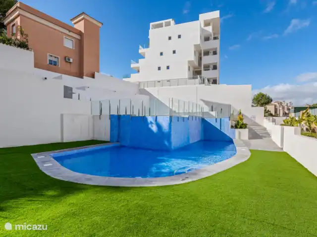 Location de Vacances Espagne, Costa Blanca, Orihuela Costa, appartement - Appartement moderne 4p + terrasse sur le toit Piscine
