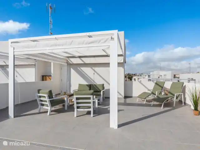 Location de Vacances Espagne, Costa Blanca, Orihuela Costa, appartement - Appartement moderne 4p + terrasse sur le toit Toit