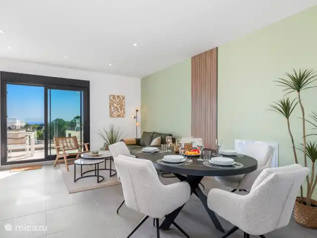 Location de Vacances Espagne, Costa Blanca, Orihuela Costa, appartement - Appartement moderne 4p + terrasse sur le toit Salon