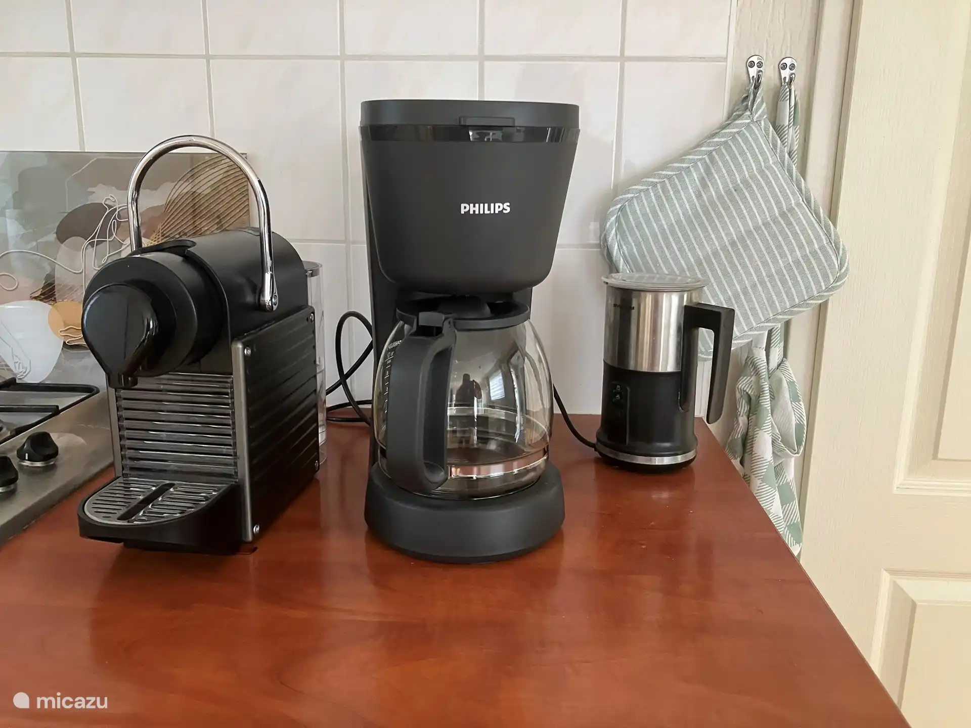 These are the devices for the tastiest cups of coffee. With milk frother for the cappuccino lover
