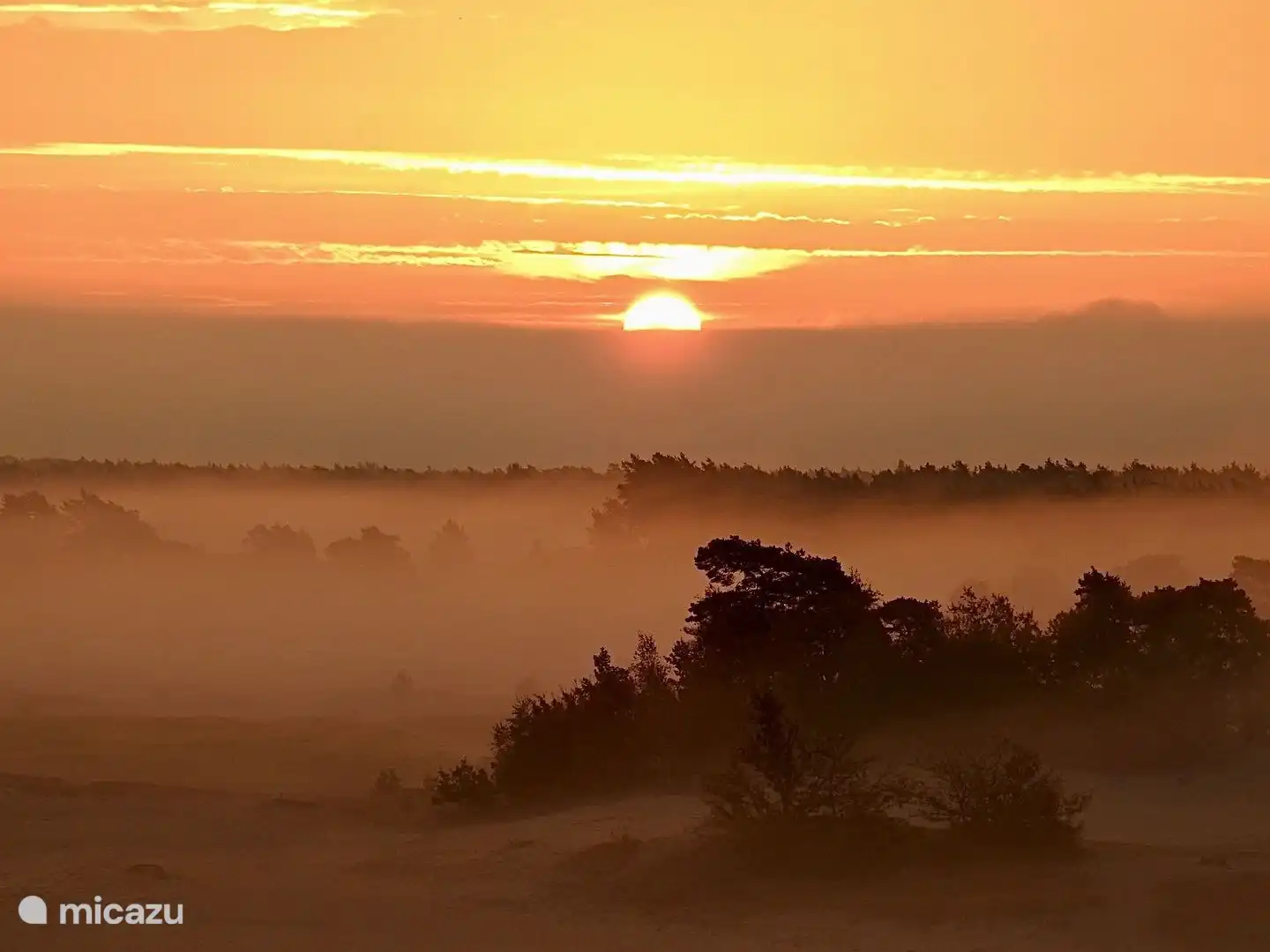 Magical morning on the sand made by guest Willemijn