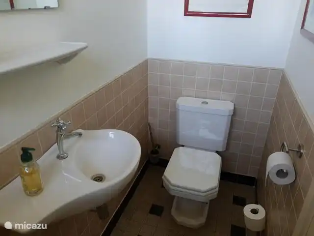 Toilet on the ground floor