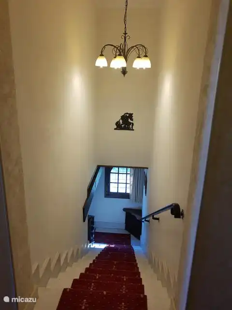 Stairs to the first floor