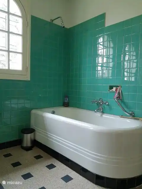 Bathroom 1 with bathtub.