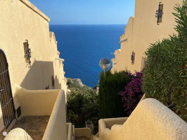 Casa Thalessa Benitachell huren in Spanje, Costa Blanca, Benitachell - appartement Juist de wat hoger gelegen locatie van het appartement geeft een geweldig uitzicht.