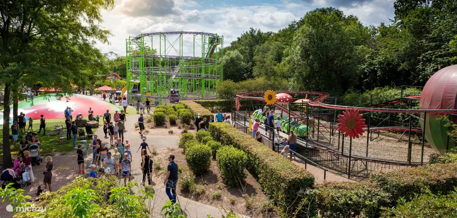 Pour les plus petits Parc d’attractions Duinen Zathe dans la belle ville d’Appelscha 
