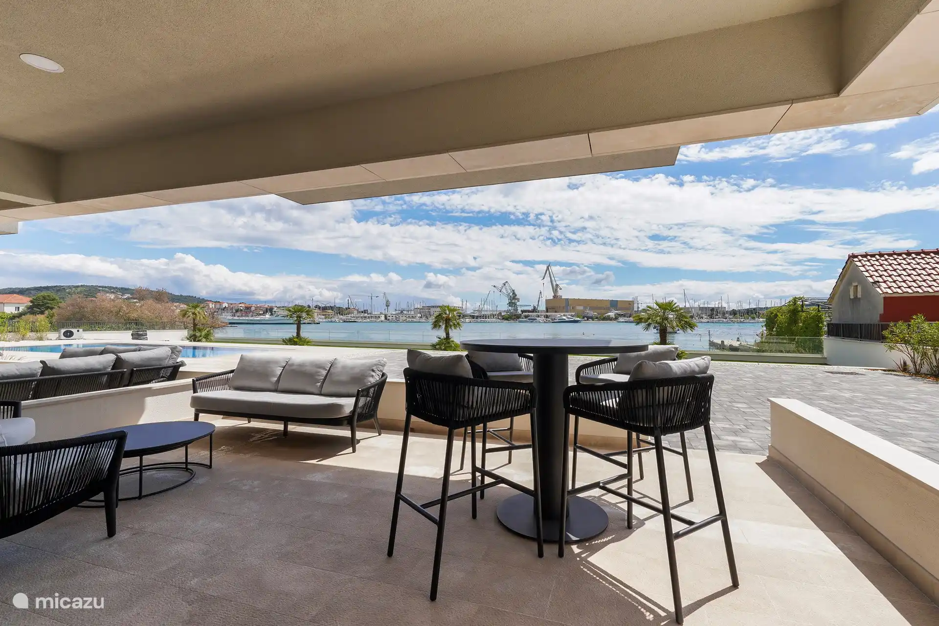 Blick von der Terrasse