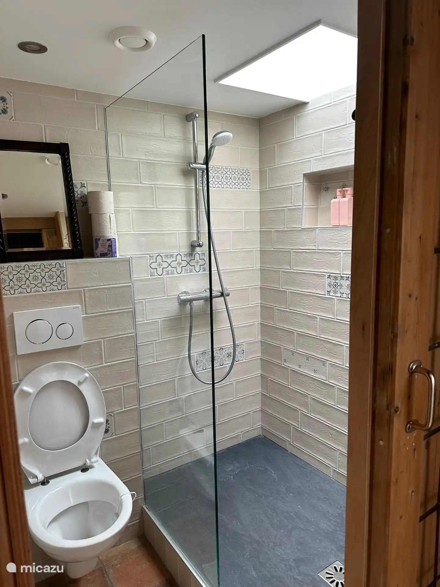 Gemütliches Ferienhaus in Naaldwijk - Badezimmer