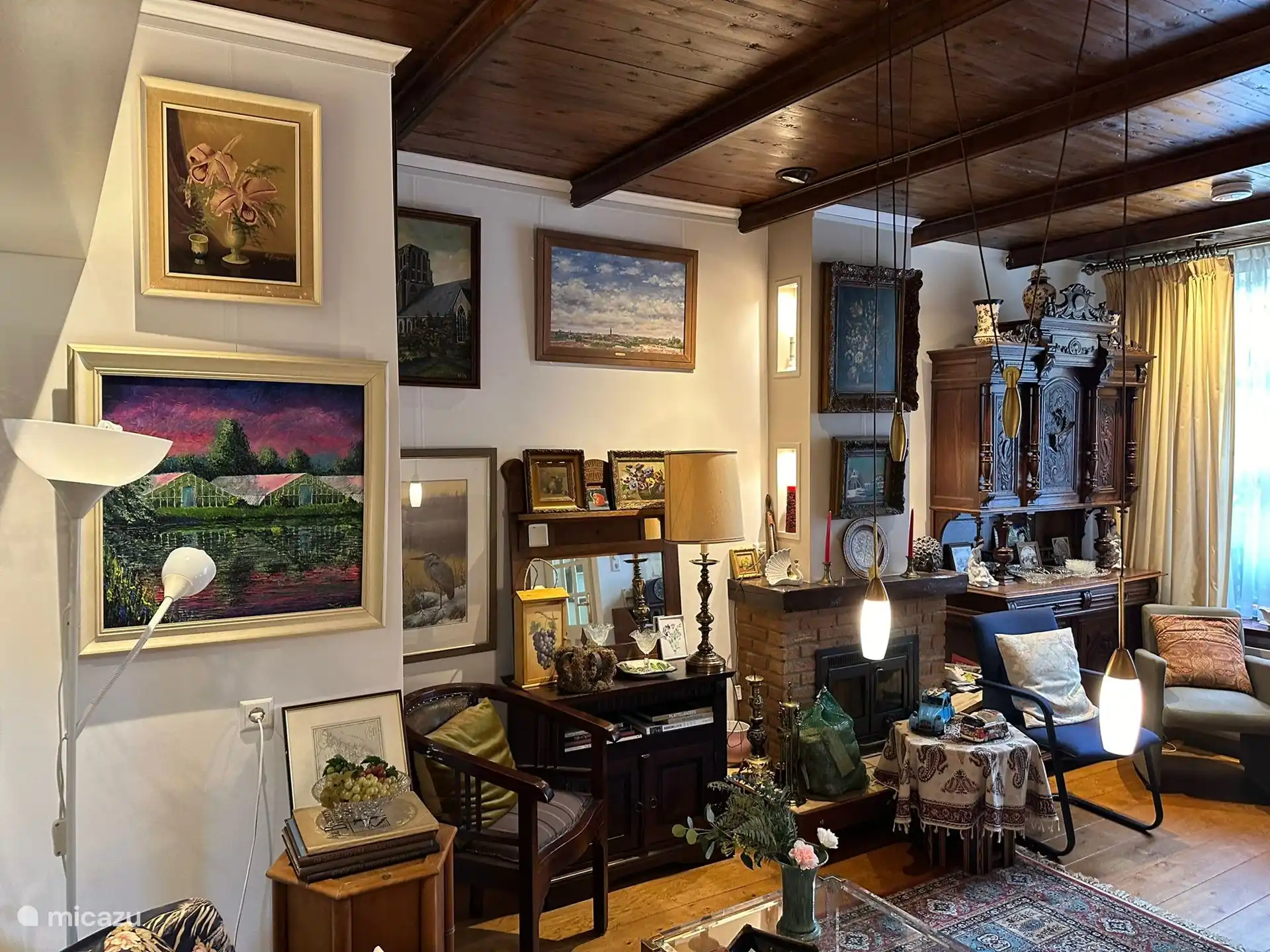 Gemütliches Ferienhaus in Naaldwijk - Wohnzimmer