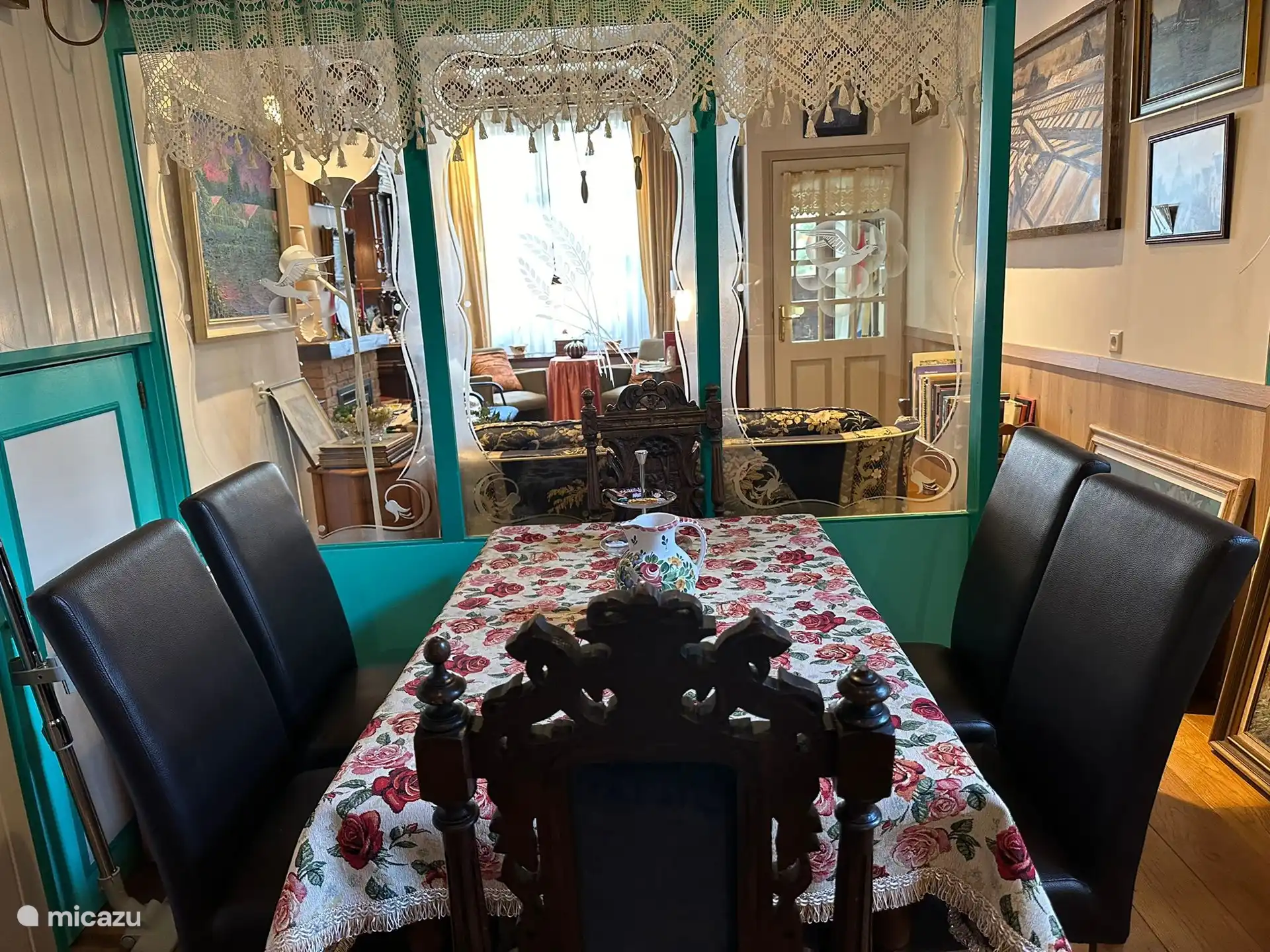 Gemütliches Ferienhaus in Naaldwijk - Wohnzimmer