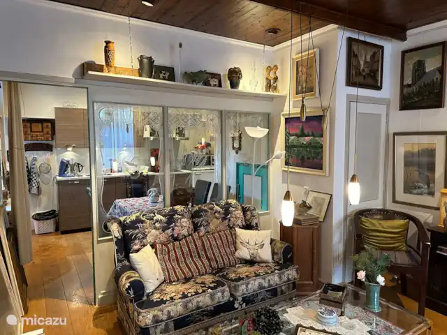 Chalet confortable à Naaldwijk | Pays-Bas, Hollande méridionale, Naaldwijk - maison mitoyenne Cozy Cottage à Naaldwijk - salon