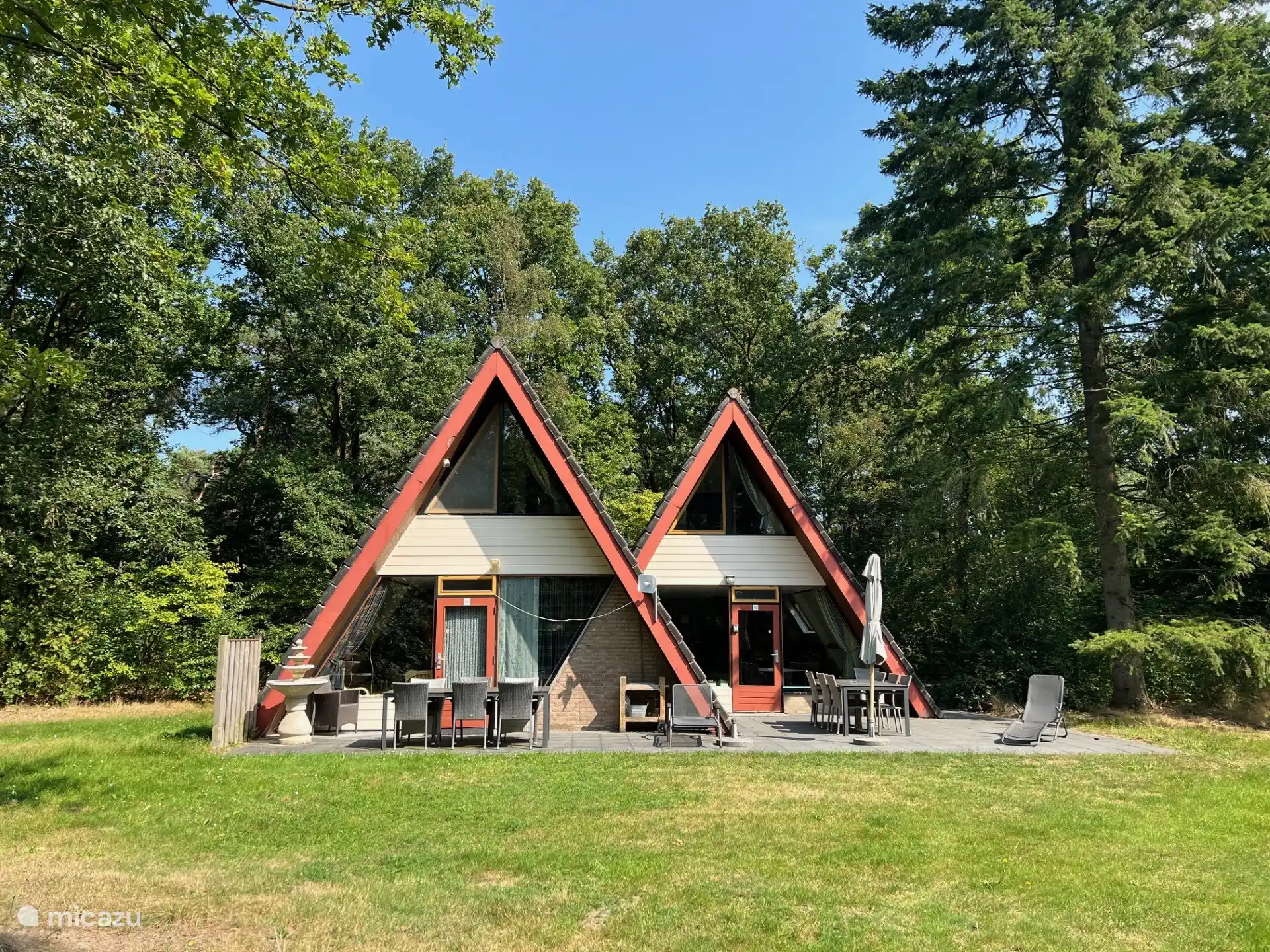 Boszicht in Niederlande, Limburg, Stramproy - ferienhaus