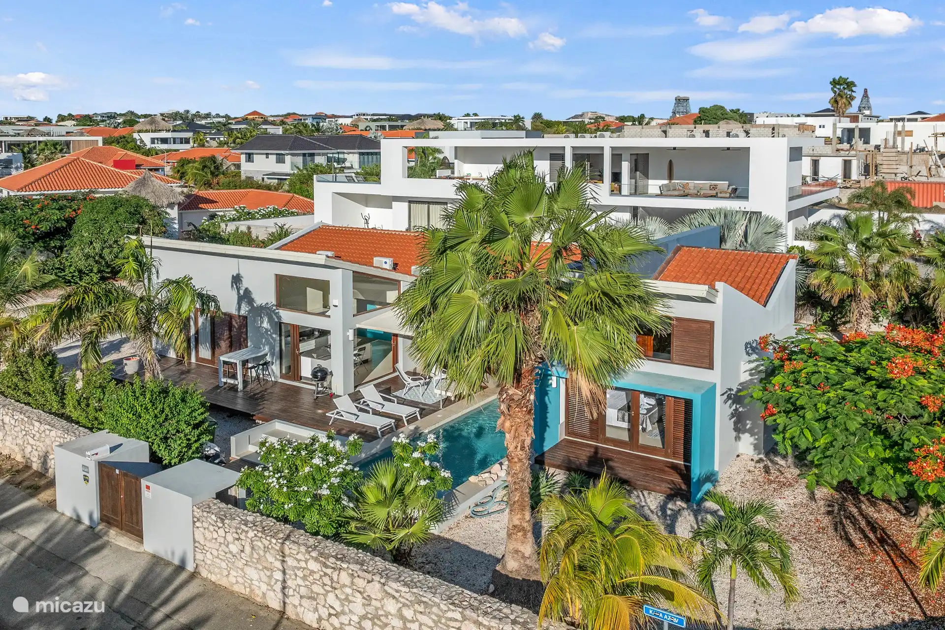 Bird's eye view villa Azov