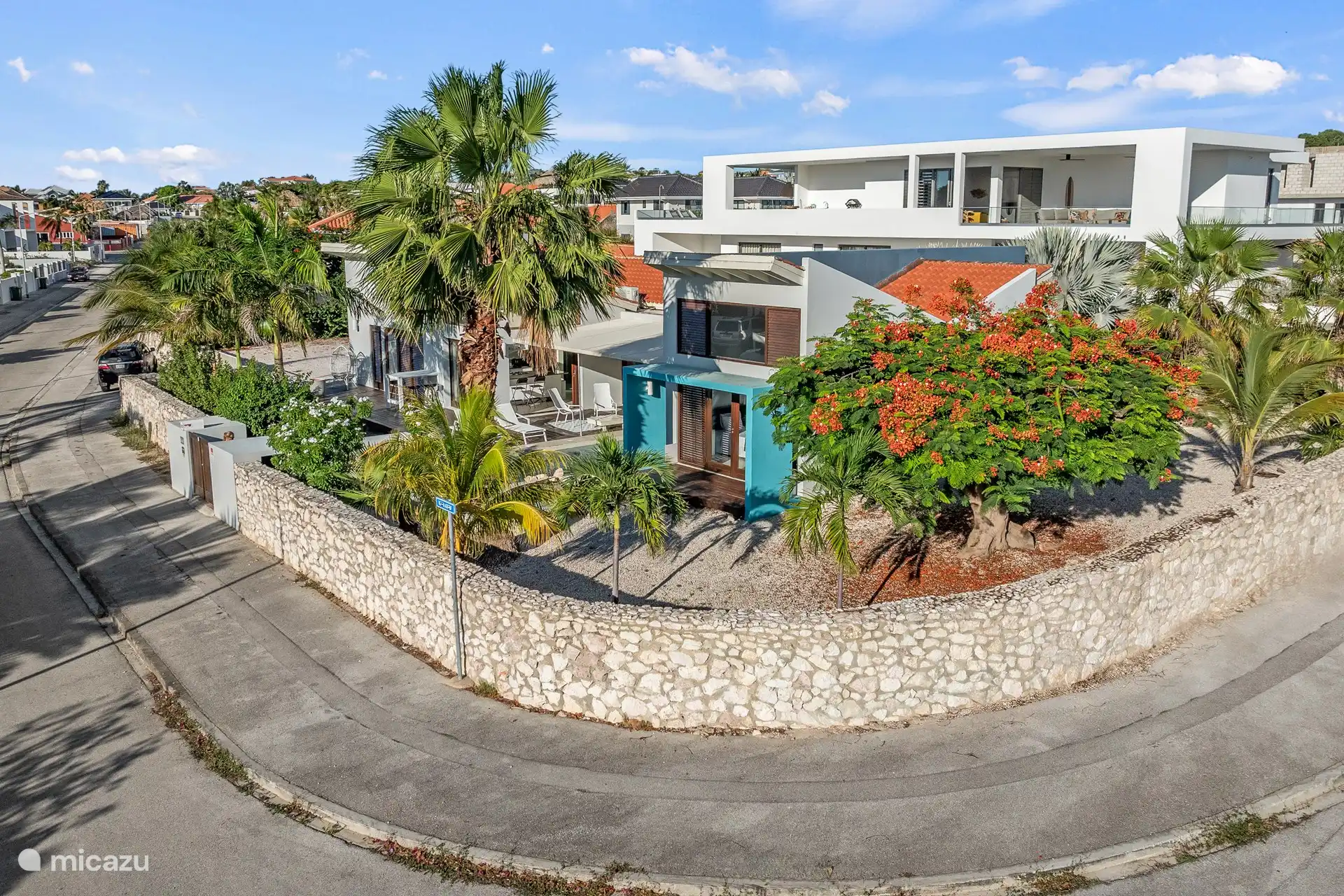 Bird's eye view villa Azov