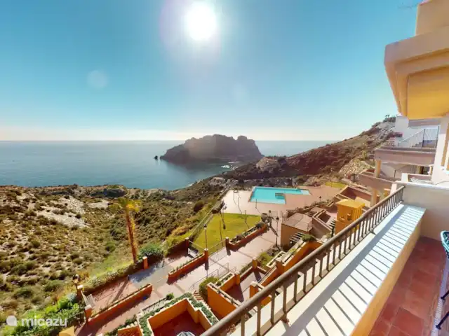 Penthouse Bonita vista La Mar huren in Spanje, Costa Cálida, Aguilas - appartement Vrij uitzicht van het terras genomen