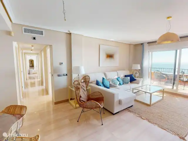Penthouse Bonita vista La Mar huren in Spanje, Costa Cálida, Aguilas - appartement WOONKAMER MET GRANDIOOS UITZICHT