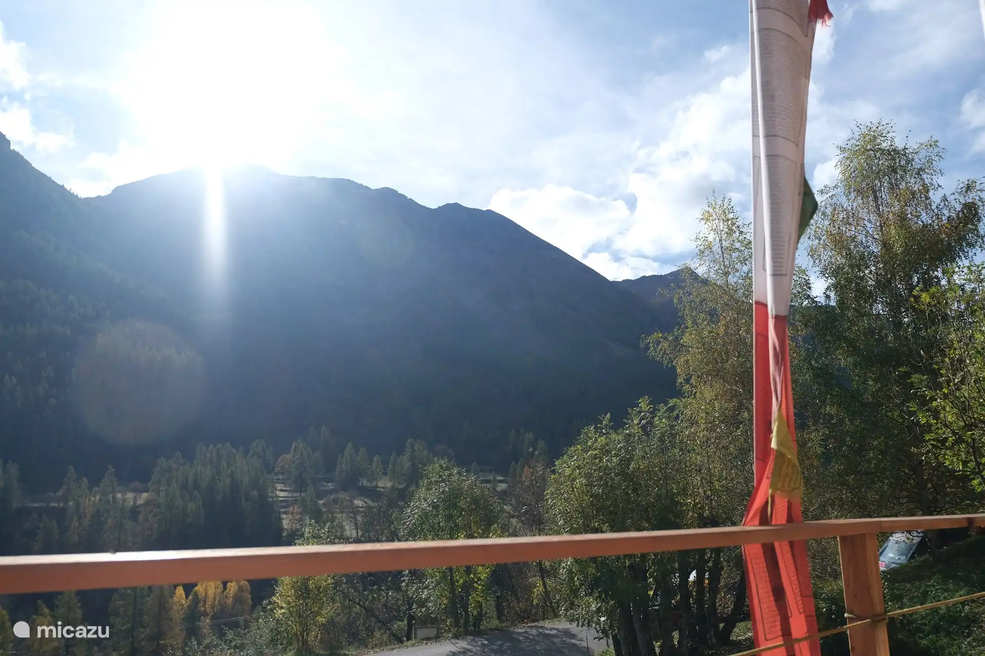 Unser Hausberg, die Garabrut - 3007 Meter hoch.