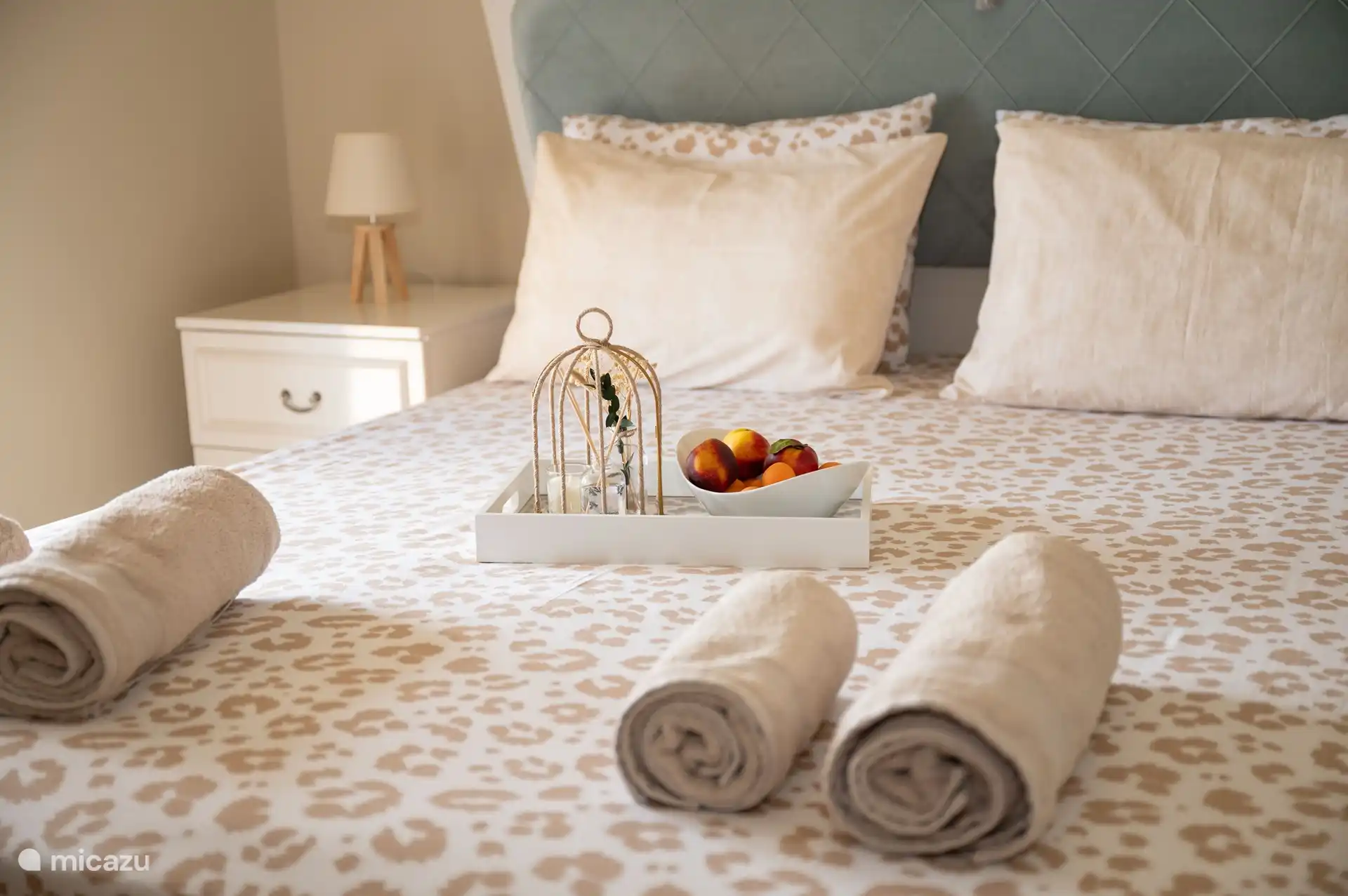 King-size bed and high-quality mattress