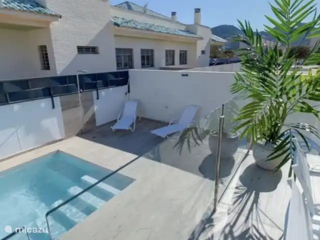 Casa Los Belones, Piscina y Sala de Juegos en España, Murcia, Cartagena - villa Tumbonas