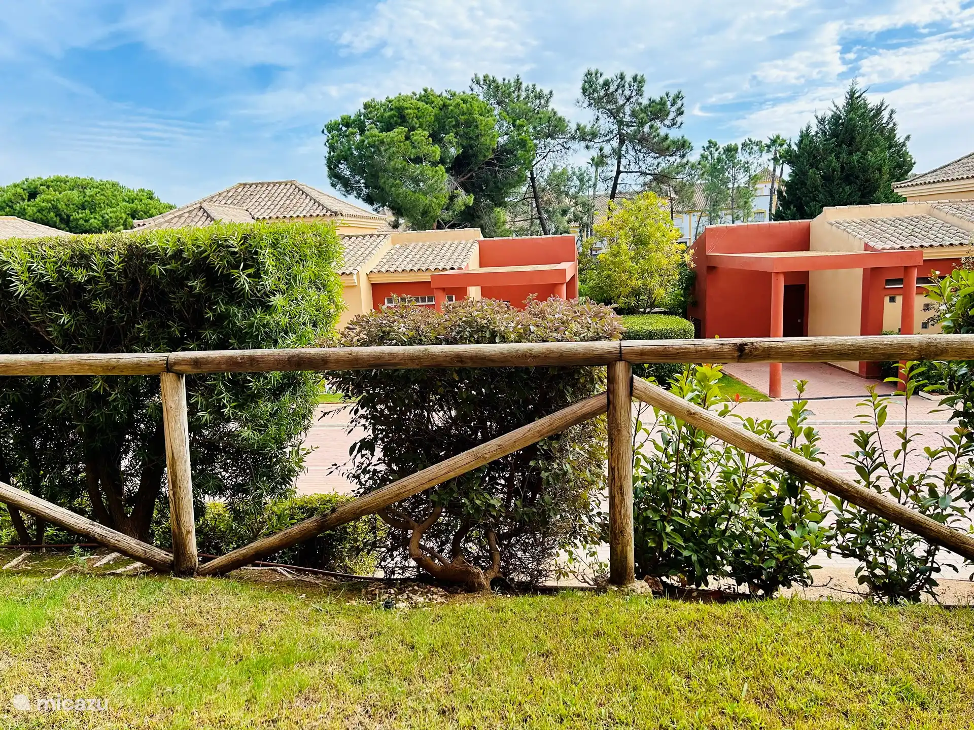 Uitzicht vanaf het terras
