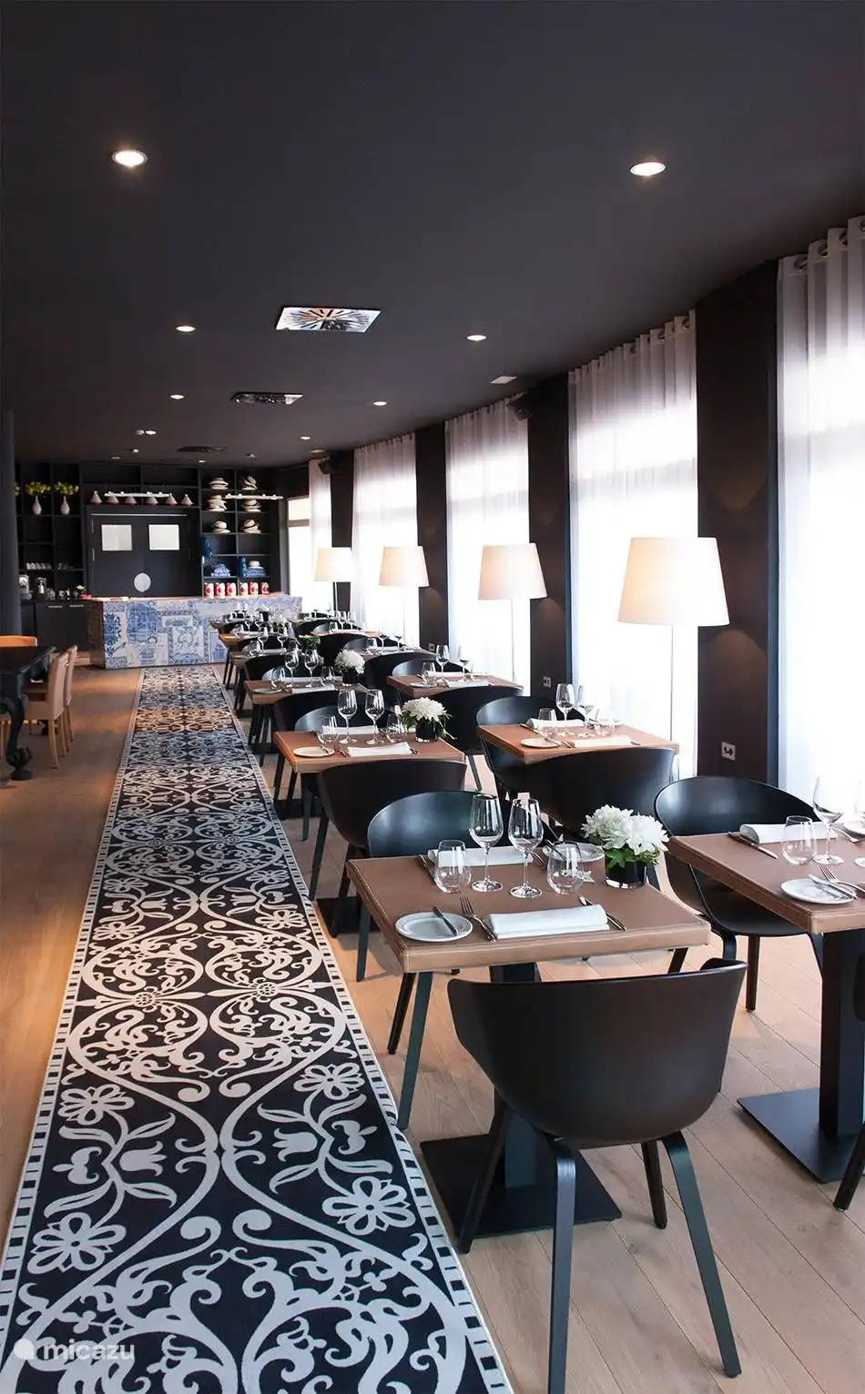 De bar van het Ama resort