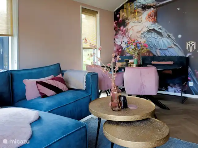 Royal Resort Cosy Cabin Deluxe huren in Nederland, Overijssel, Haarle - chalet Zithoek