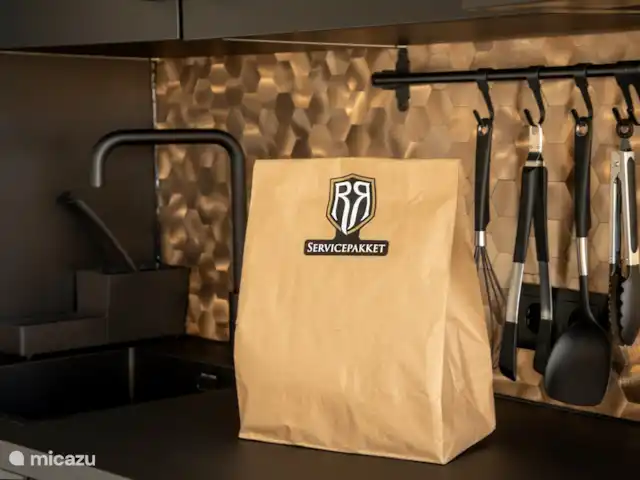 Royal Resort Cosy Cabin Deluxe huren in Nederland, Overijssel, Haarle - chalet Service pakket voor keuken