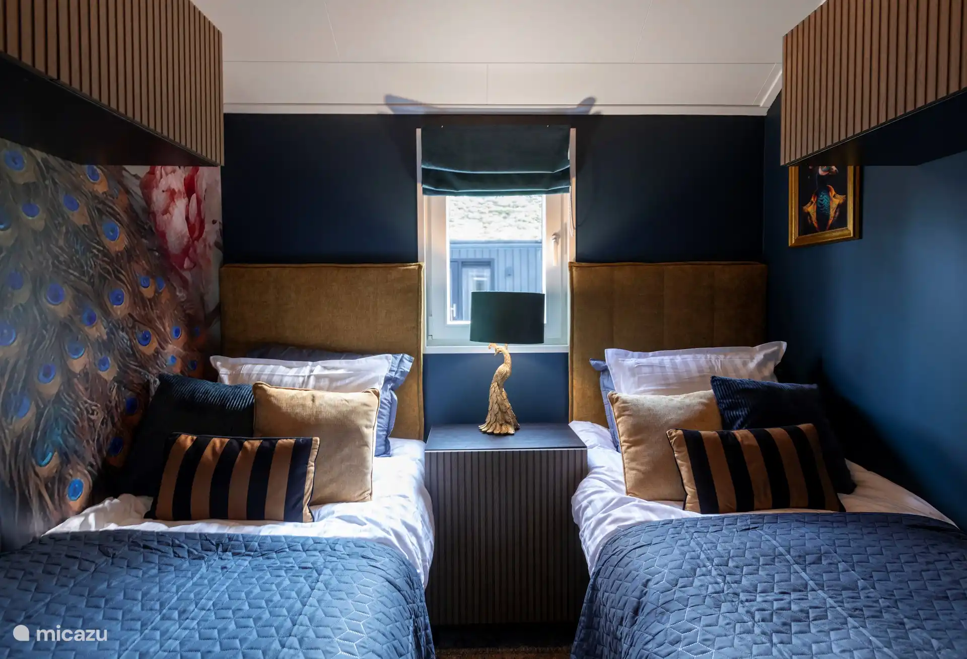 Peacock-Room 2x 1persoons boxspring