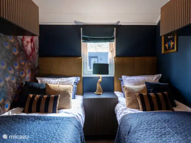 Royal Resort Cosy Cabin Deluxe huren in Nederland, Overijssel, Haarle - chalet Peacock-Room 2x 1persoons boxspring