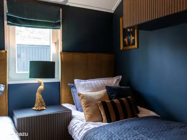 Royal Resort Cosy Cabin Deluxe huren in Nederland, Overijssel, Haarle - chalet Peacock-Room 2x 1persoons boxspring