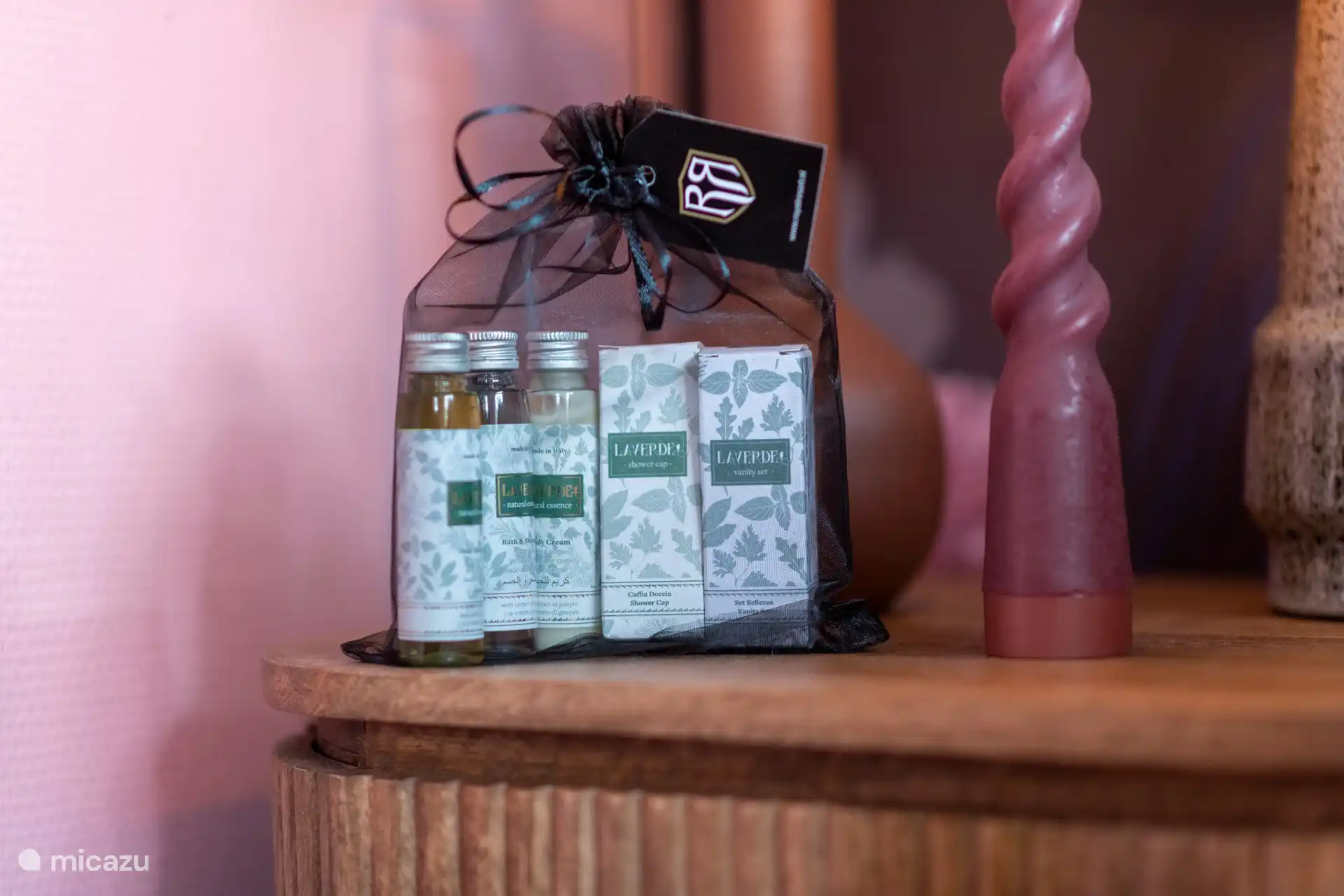 Badkamer service pakketje voor elke gast