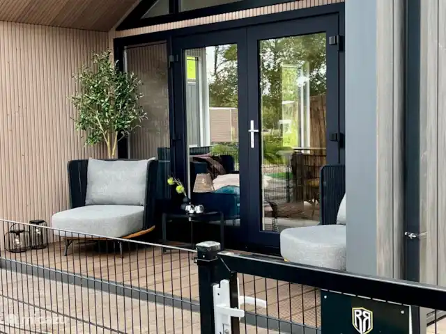 Royal Resort Cosy Cabin Deluxe huren in Nederland, Overijssel, Haarle - chalet Veranda Cosi Cabin Deluxe