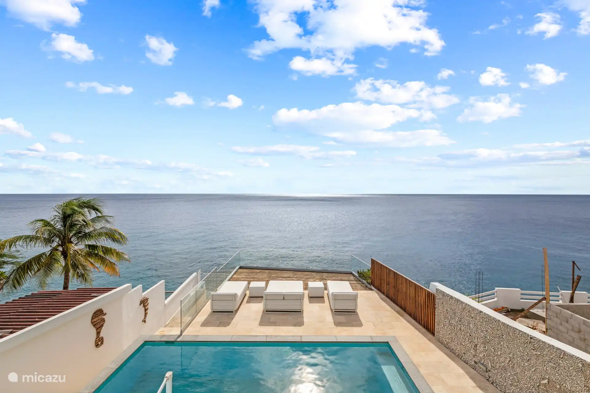 Meerblick von den Schlafzimmern 