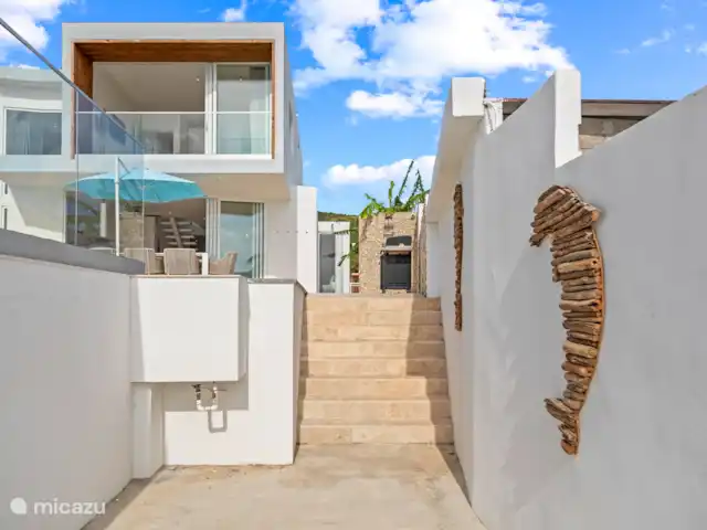 Villa en bord de mer, Lagun, Curaçao | Curaçao, Banda Abou (ouest), Lagun - villa Escalier