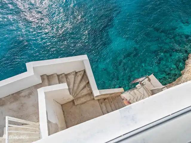 Villa en bord de mer, Lagun, Curaçao | Curaçao, Banda Abou (ouest), Lagun - villa Escalier