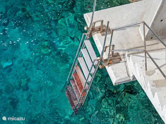 Villa en bord de mer, Lagun, Curaçao | Curaçao, Banda Abou (ouest), Lagun - villa Escalier