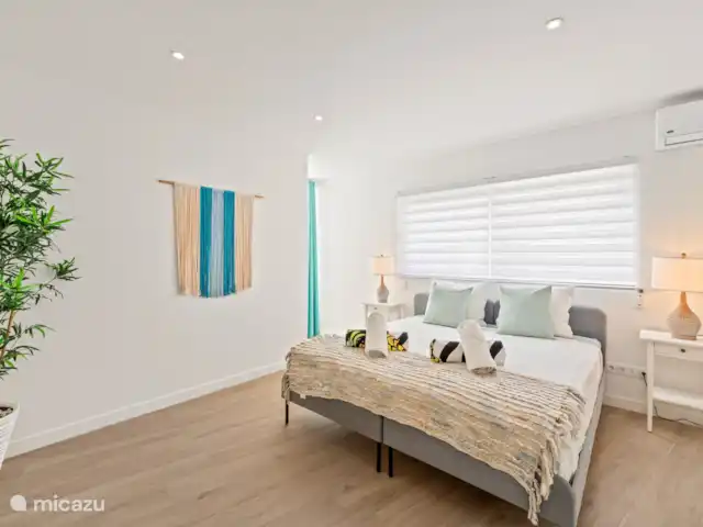 Villa en bord de mer, Lagun, Curaçao | Curaçao, Banda Abou (ouest), Lagun - villa Chambre 2 avec climatisation, rez-de-chaussée