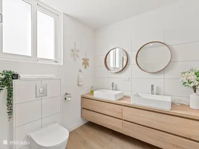 Villa en bord de mer, Lagun, Curaçao | Curaçao, Banda Abou (ouest), Lagun - villa Salle de bain partagée 2, chambres 2 et 3